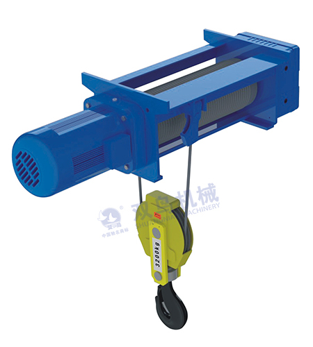 SH固定式鋼絲繩電動(dòng)葫蘆(滑輪倍率2/1)